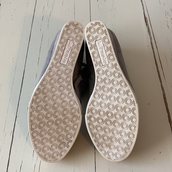 Linea Paola l Grey Anna Wedge Sneakers Size 8.5 - Picture 8 of 8